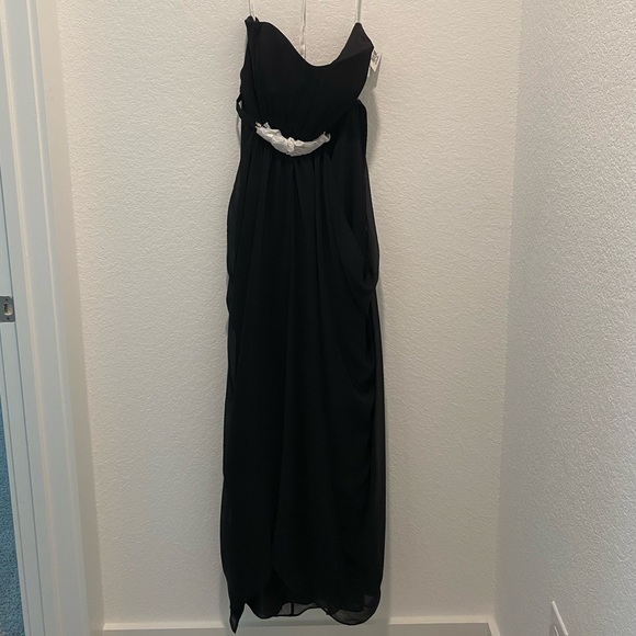 David's Bridal Bridesmaid dress- black